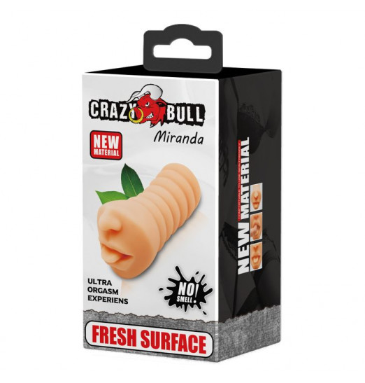 Мастурбатор-ротик с язычком Miranda