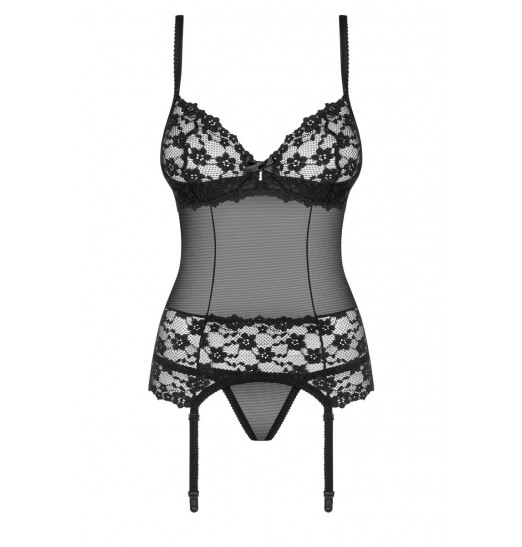 Изящный корсаж Letica из прозрачной вуали