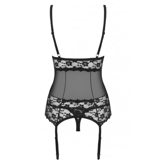 Изящный корсаж Letica из прозрачной вуали