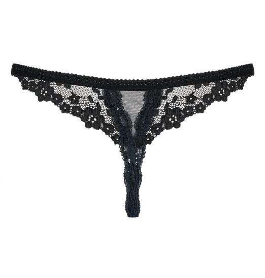 Пикантные кружевные трусики Letica с интимным доступом