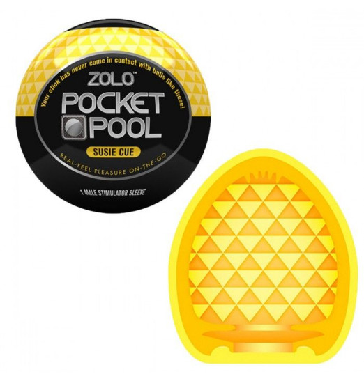 Эластичный мастурбатор Zolo Susie Cue Эластичный мастурбатор Zolo Susie Cue
