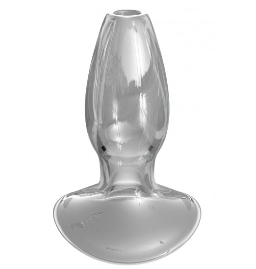 Прозрачный анальный плаг с туннелем Beginners Anal Gaper - 9,6 см. Прозрачный анальный плаг с туннелем Beginners Anal Gaper - 9,6 см.