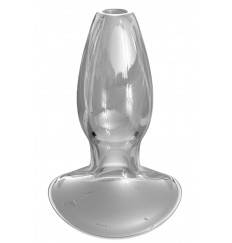 Прозрачный анальный плаг с туннелем Large Anal Gaper