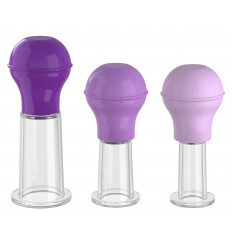 Набор из 3 мини помп-присосок для груди Nipple Enhancer Set