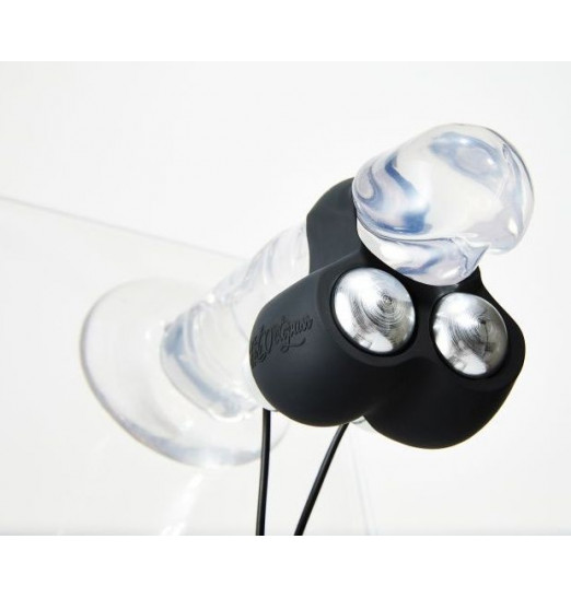 Черный инновационный мужской вибростимулятор JETT Черный инновационный мужской вибростимулятор JETT