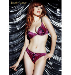 Пикантный бюстгальтер Satine в полоску