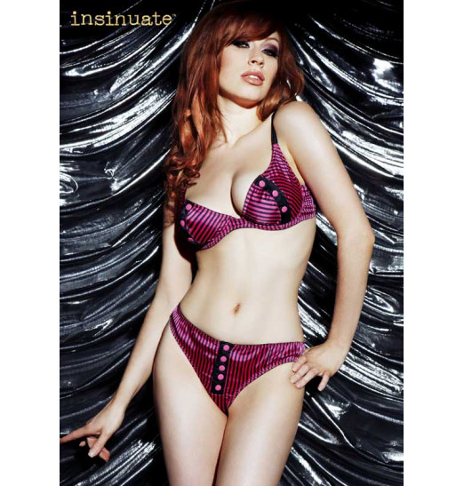 Пикантный бюстгальтер Satine в полоску