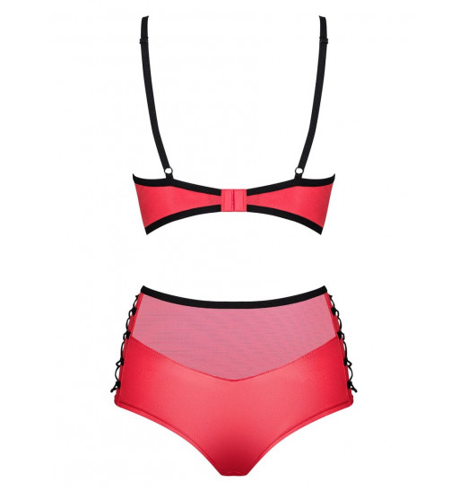 Пикантный комплект белья Leatheria