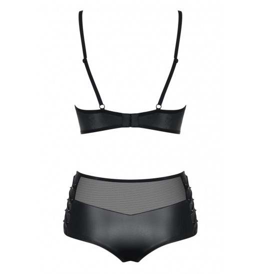 Пикантный комплект белья Leatheria
