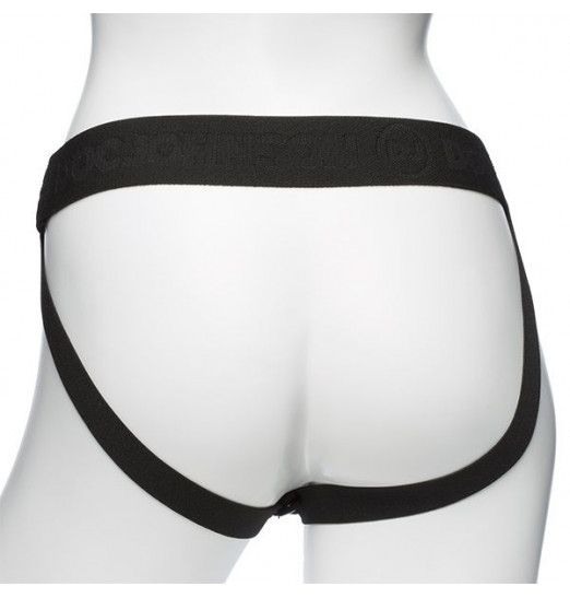 Черный полый вибрострапон Body Extensions BE Aroused - 17,78 см. Черный полый вибрострапон Body Extensions BE Aroused - 17,78 см.