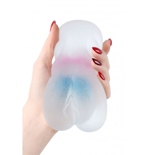 Прозрачный реалистичный мастурбатор Juicy Pussy Crystal Wave Прозрачный реалистичный мастурбатор Juicy Pussy Crystal Wave
