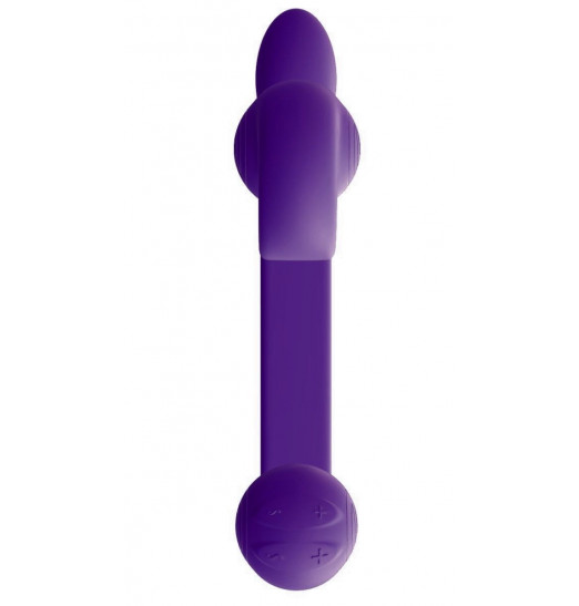 Уникальный фиолетовый вибромассажер-улитка для двойной стимуляции Snail Vibe Уникальный фиолетовый вибромассажер-улитка для двойной стимуляции Snail Vibe