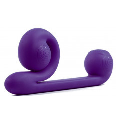 Уникальный фиолетовый вибромассажер-улитка для двойной стимуляции Snail Vibe