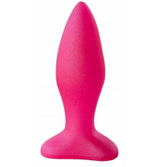 Розовая анальная пробка - 11,5 см.
