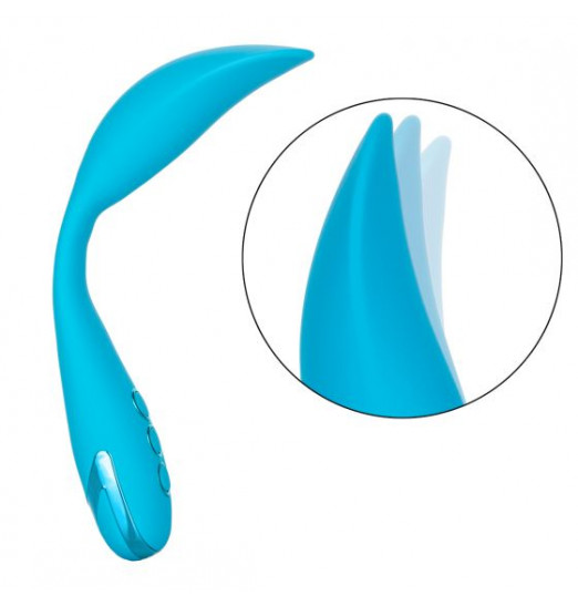 Голубой гнущийся вибратор Palm Springs Pleaser с функцией Power Boost - 15,25 см. Голубой гнущийся вибратор Palm Springs Pleaser с функцией Power Boost - 15,25 см.