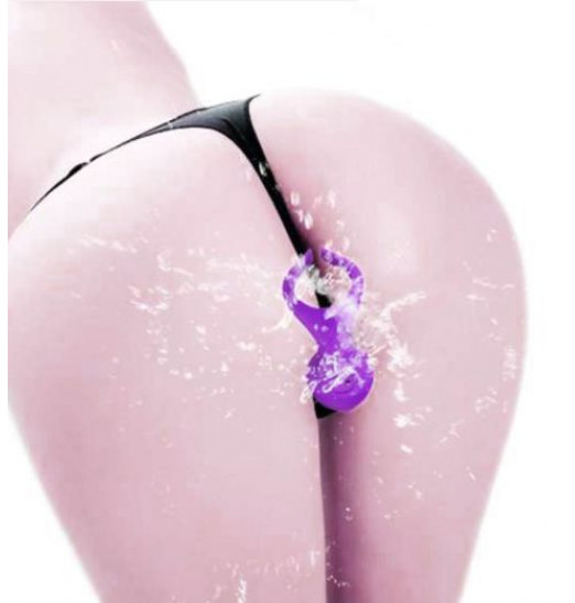 Фиолетовый вибростимулятор для пары Danny Фиолетовый вибростимулятор для пары Danny