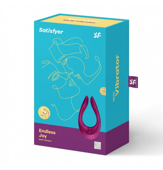 Лиловый многофункциональный стимулятор для пар Satisfyer Endless Joy
