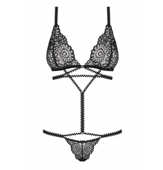 Оригинальное боди Mixty с кружевом