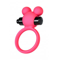 Розовое виброкольцо на пенис A-Toys