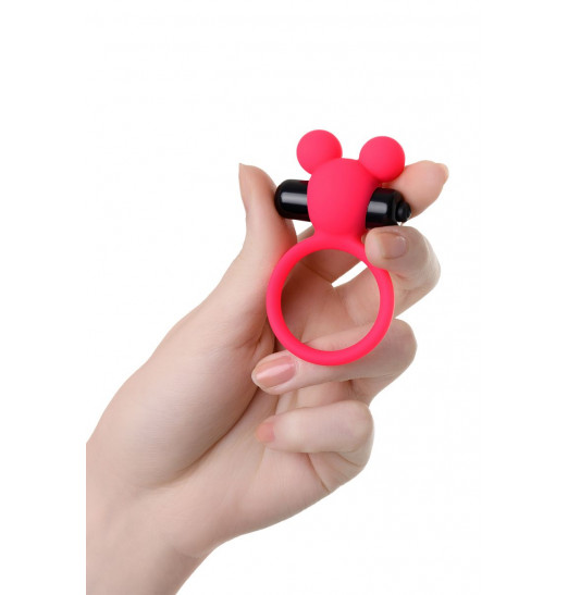 Розовое виброкольцо на пенис A-Toys Розовое виброкольцо на пенис A-Toys