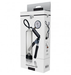 Прозрачная вакуумная помпа с клапаном PENIS ENLARGEMENT PUMP