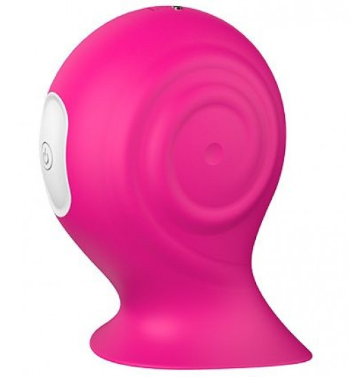 Розовый клиторальный стимулятор PLEASURE SNAIL