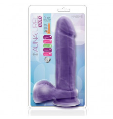 Фиолетовый фаллоимитатор Bold Massive 9 Inch Dildo - 24,1 см.