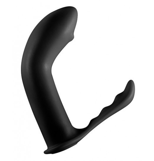 Чёрный стимулятор простаты PROSTATE PLUG - 12,5 см. Чёрный стимулятор простаты PROSTATE PLUG - 12,5 см.