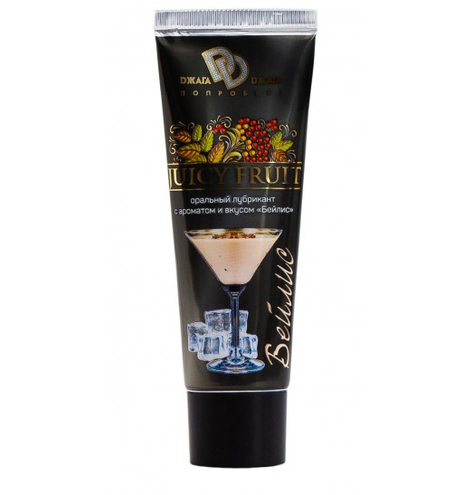 Интимный съедобный лубрикант JUICY FRUIT с ароматом  Бейлис  - 30 мл.
