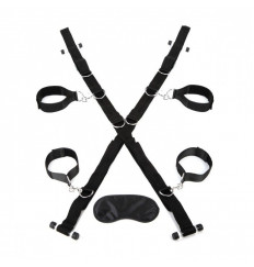 Чёрный набор для фиксации у двери