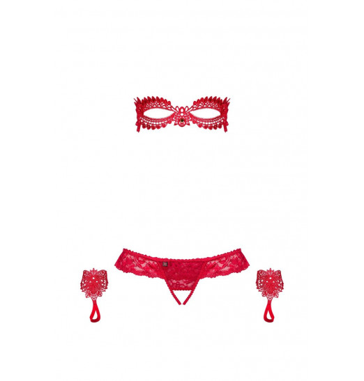Обольстительный комплект Hetea с маской