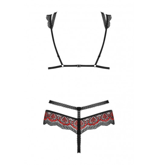 Соблазнительный комплект белья Megies с интимным доступом Соблазнительный комплект белья Megies с интимным доступом