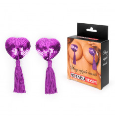 Фиолетовые пэстисы с кисточками