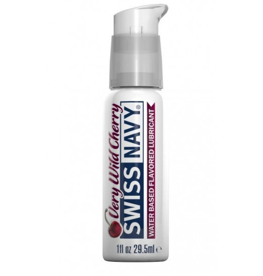 Лубрикант Swiss Navy Very Wild Cherry Lube с ароматом вишни - 29,5 мл.