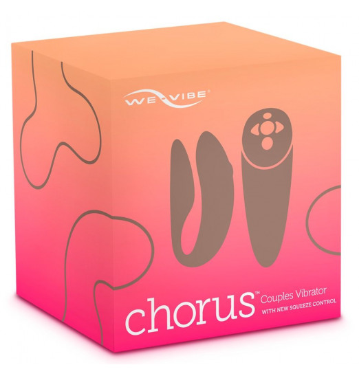 Розовый вибратор для пар We-Vibe Chorus