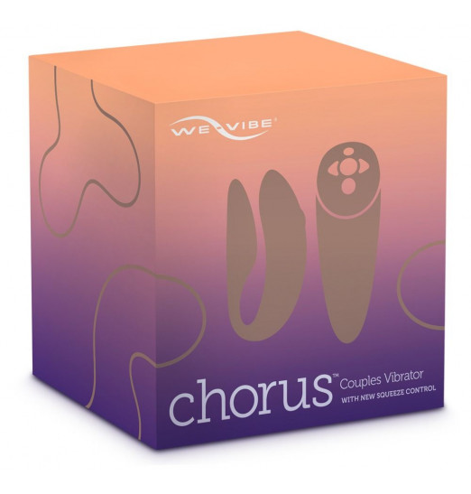 Фиолетовый вибратор для пар We-Vibe Chorus