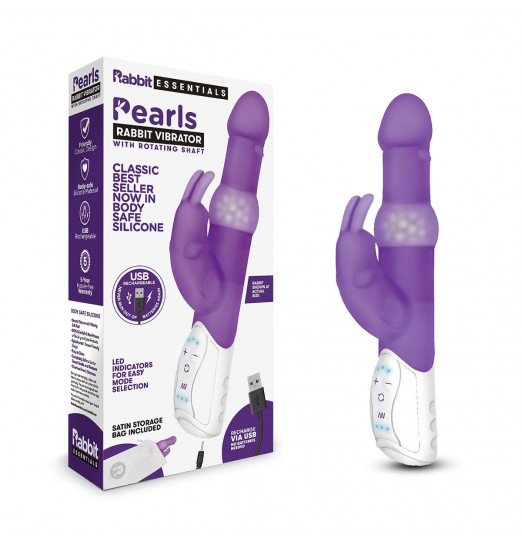 Фиолетовый вибратор с вращающимися шариками - 26,3 см. Фиолетовый вибратор с вращающимися шариками - 26,3 см.