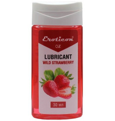Интимная смазка Fruit Strawberry с ароматом земляники - 30 мл.