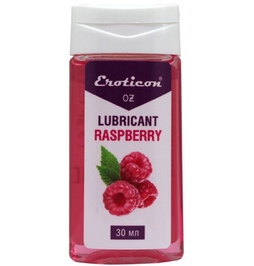 Интимная смазка Fruit Raspberries с ароматом малины - 30 мл.