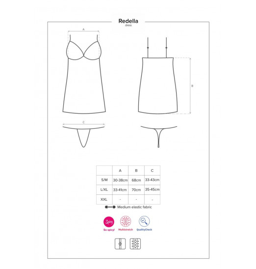 Элегантное платье на шнуровке Redella Элегантное платье на шнуровке Redella