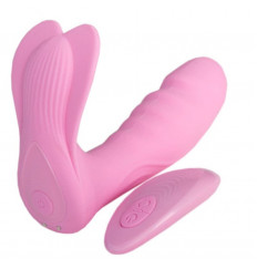 Розовый вибростимулятор Angel