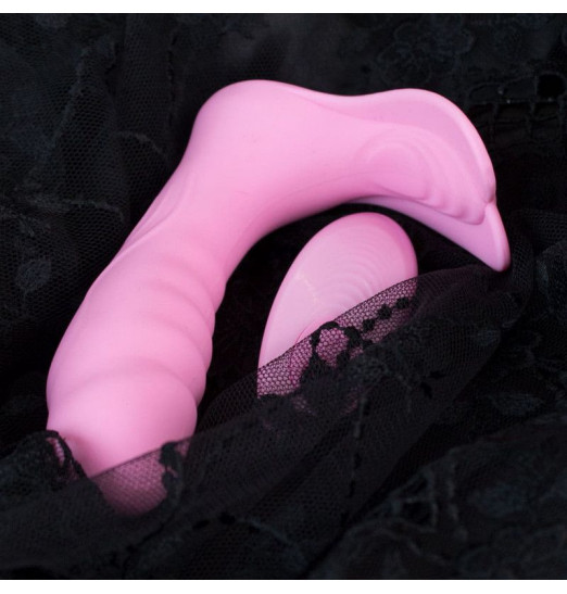 Розовый вибростимулятор Angel