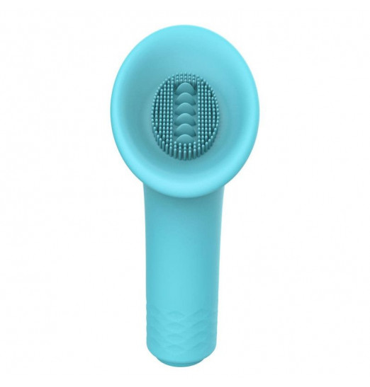 Голубой клиторальный стимулятор Rainbow collection №4 Голубой клиторальный стимулятор Rainbow collection №4