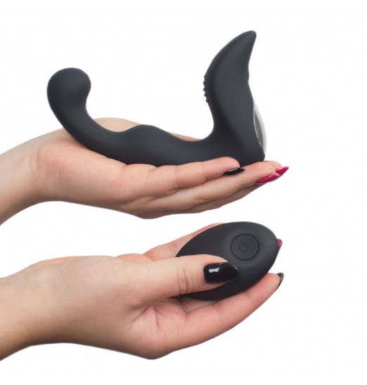 Черный вибростимулятор простаты JAY