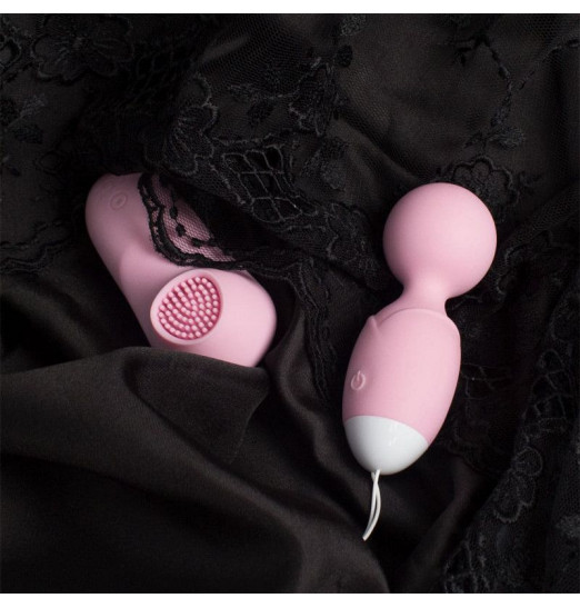 Розовый вибронабор для женщин SONG