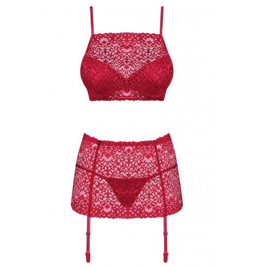 Роскошный комплект белья Lividia с поясом для чулок