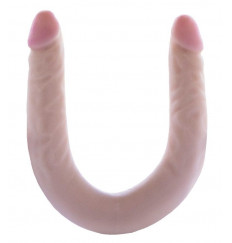 Двусторонний фаллоимитатор FORM KEEP - 42,6 см.