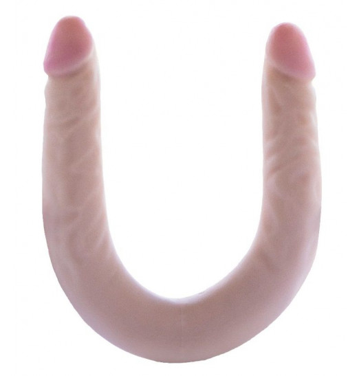 Двусторонний фаллоимитатор FORM KEEP - 42,6 см.