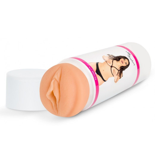 Двусторонний реалистичный мастурбатор - копия вагины и попки Ангелины Дорошенковой