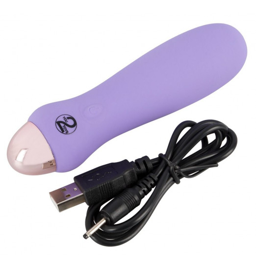 Сиреневый мини-вибратор Cuties Mini - 12,5 см.